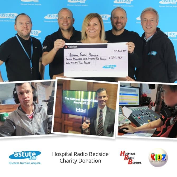 Hospital Radio Bedside Charity Donation