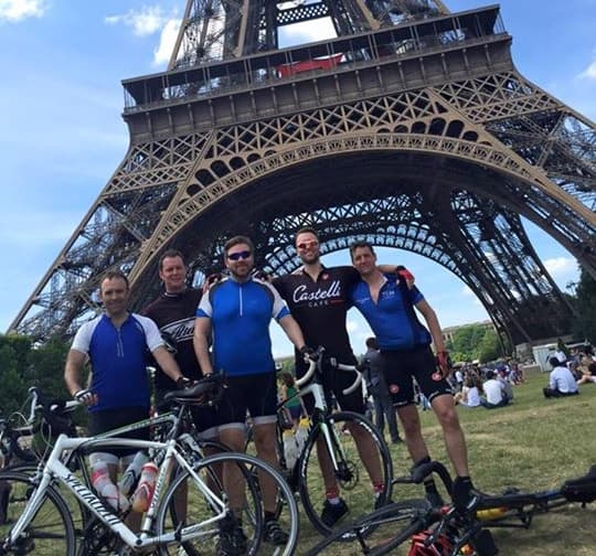 London to Paris Bike Ride Fundraising