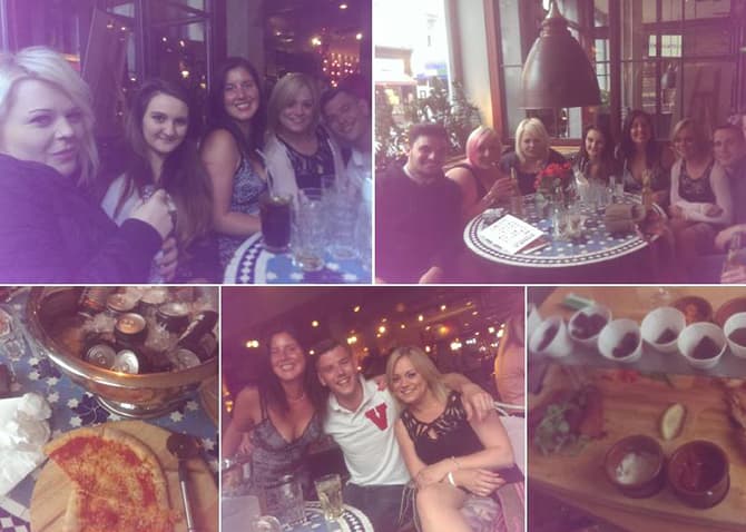 Closed Business Sales Team Night Out at Revolution