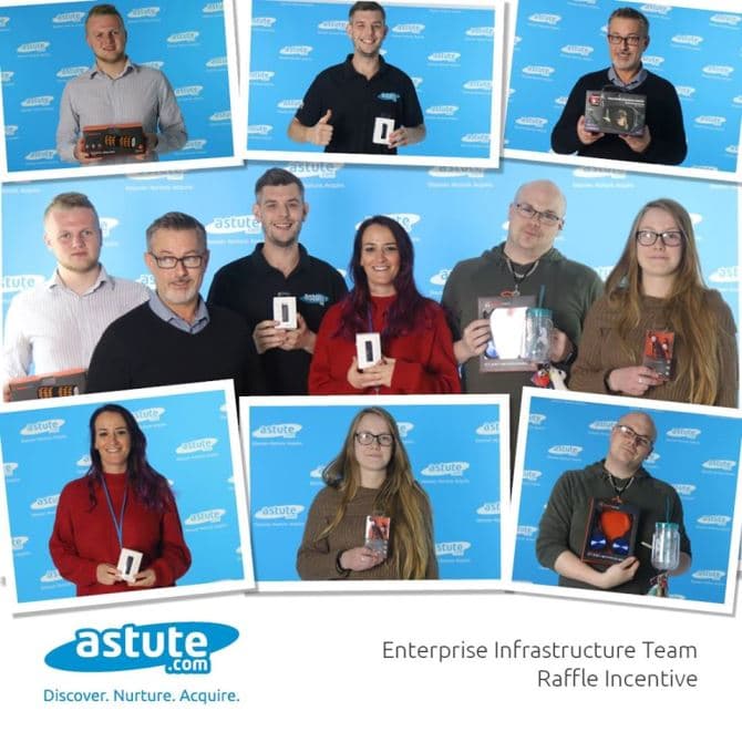 Enterprise Infrastructure Team Raffle Incentive