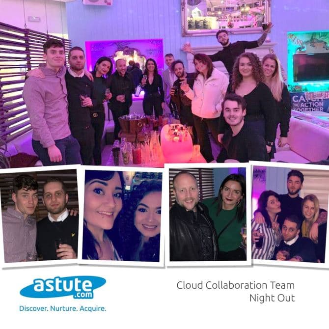 Cloud Collaboration Team Night Out